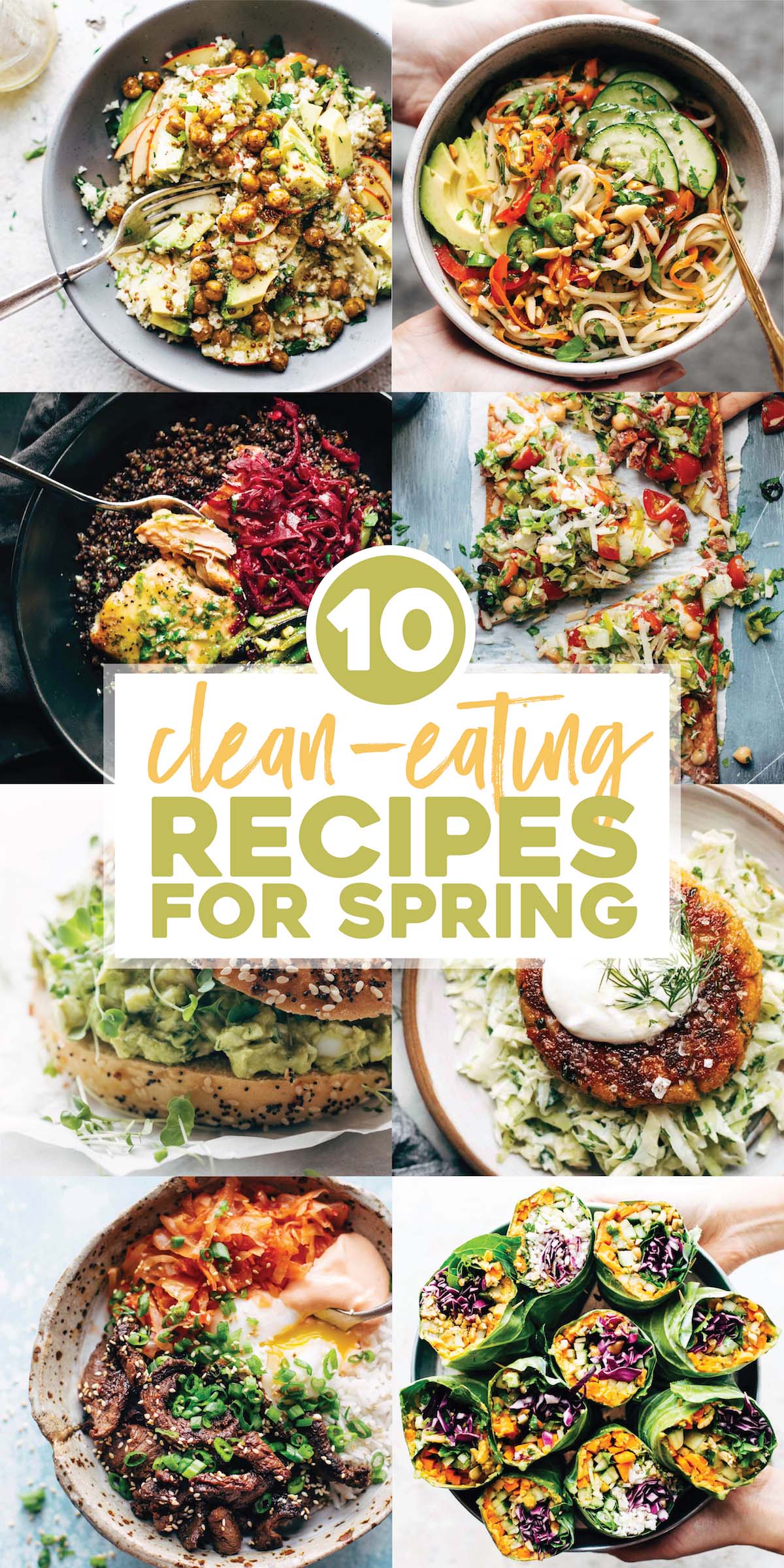 10 Clean Eating Recipes For a Happy Spring