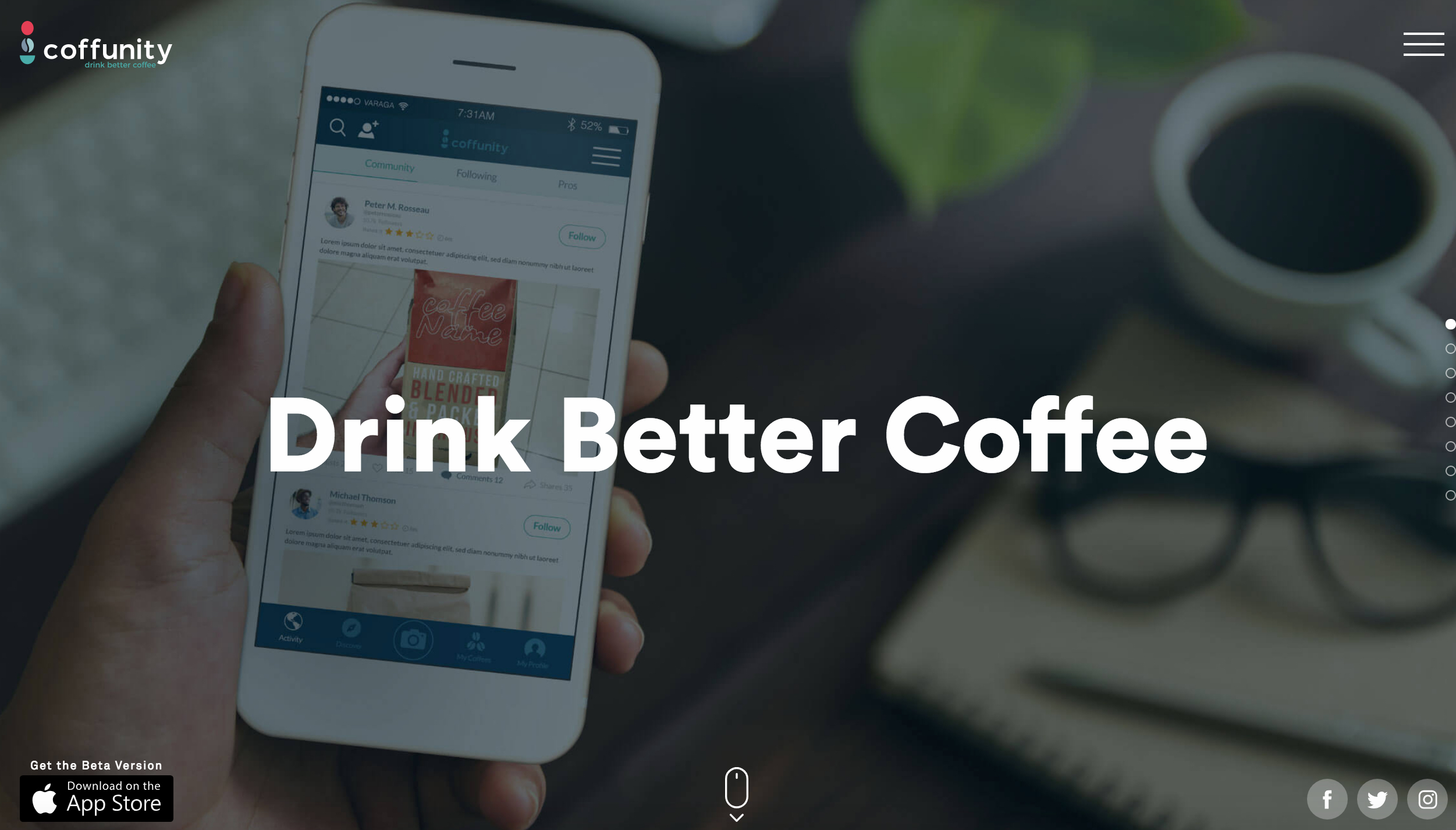 Award-Winning App Coffunity Building a Global Coffee Drinkers’ Community
