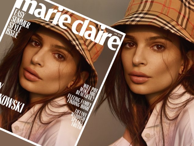 Emily Ratajkowski Returns to the Cover of Marie Claire for June 2018