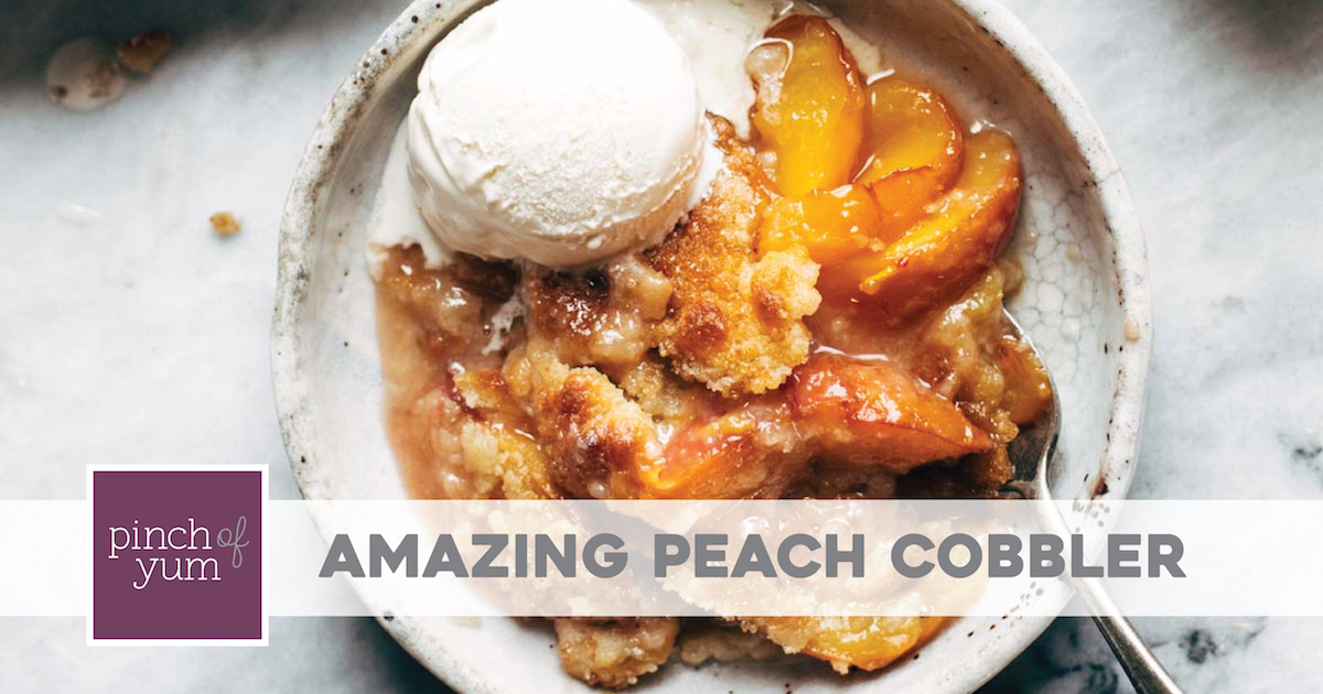 Amazing Peach Cobbler