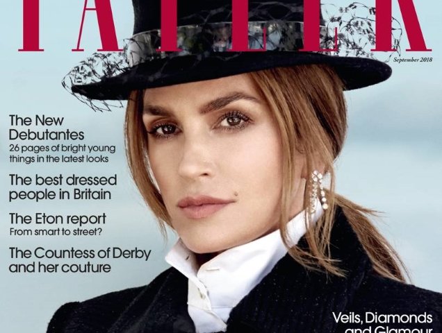 Cindy Crawford Looks Stiff and Uncomfortable on Tatler’s September Cover