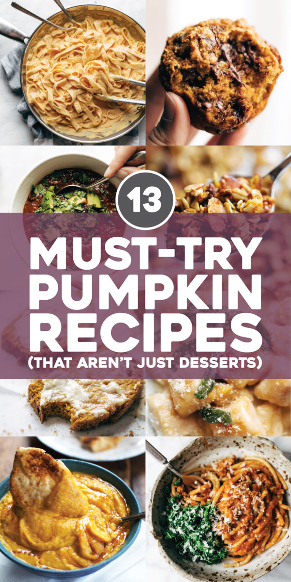 13 Must-Try Pumpkin Recipes for Fall