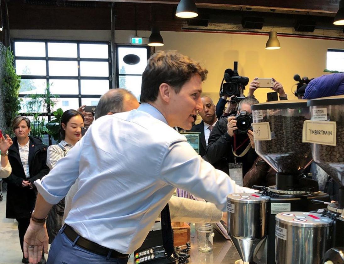 The Extraction Heads Behind the Bar with Justin Trudeau