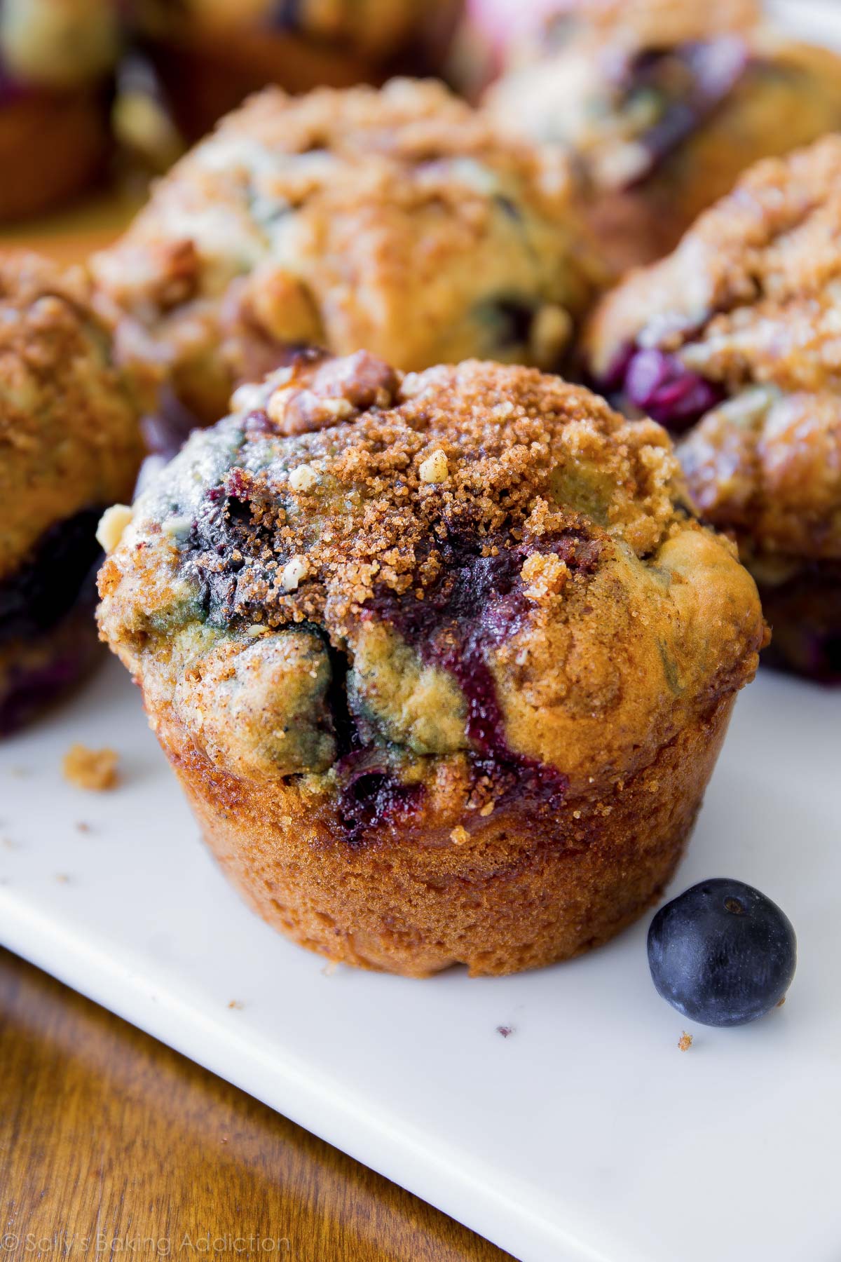 Best Blueberry Muffins with Streusel Topping