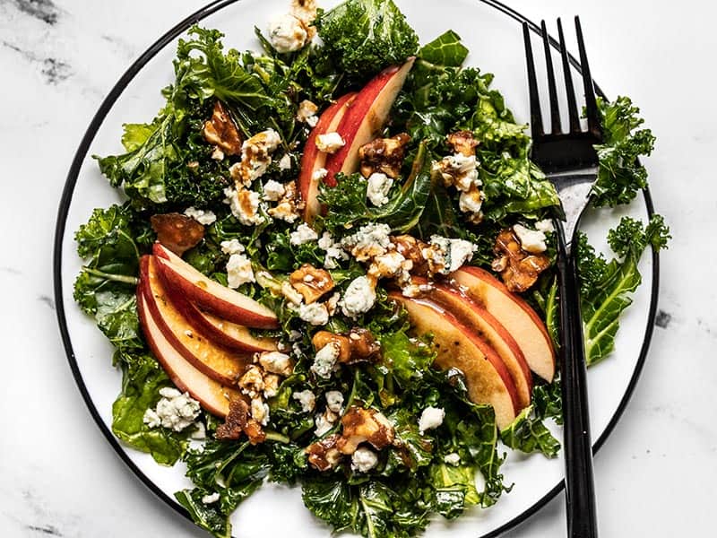 Autumn Kale and Apple Salad