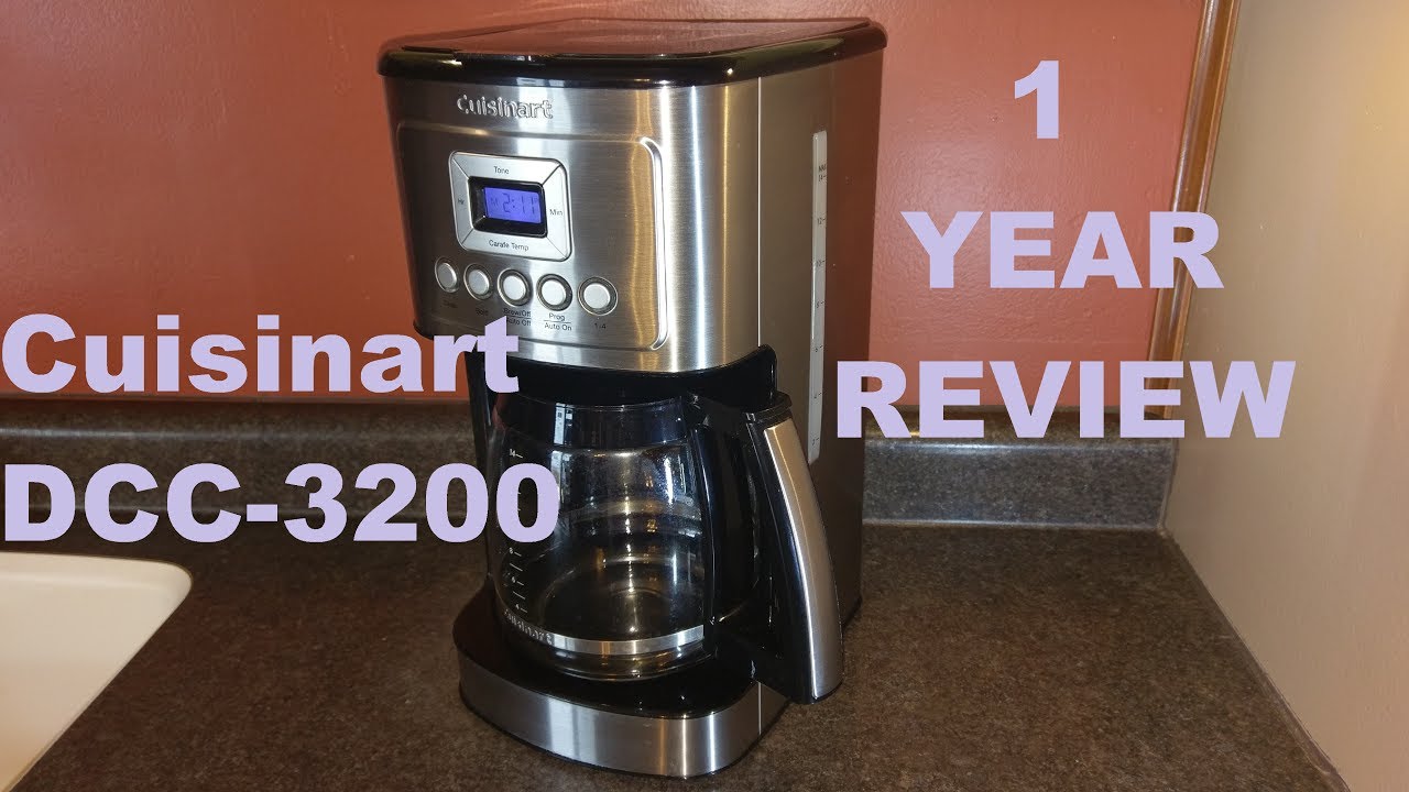 Cuisinart DCC-3200 Coffee Maker 1 Year Review