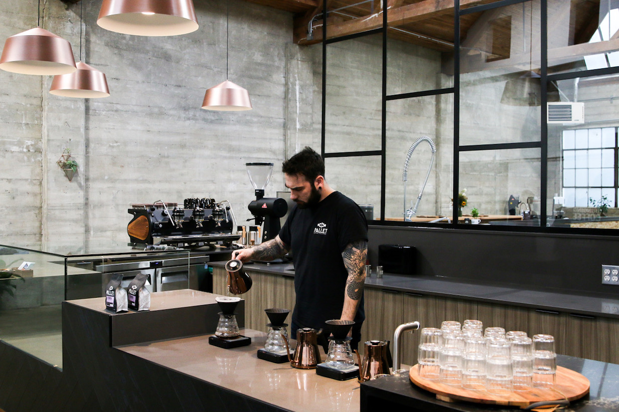 The New Pallet Coffee Roastery and HQ is Fully Jacked in Vancouver