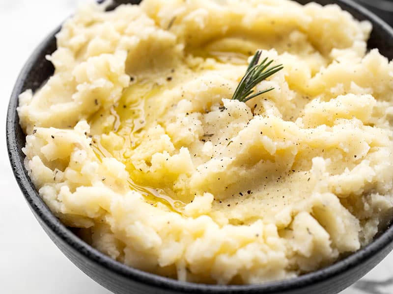 Olive Oil Mashed Potatoes