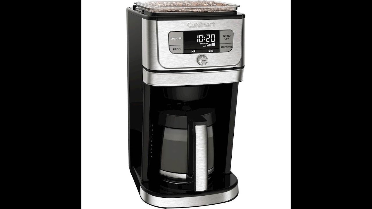 Cuisinart DGB-800 Burr, Grind, Brew Coffeemaker Review. EXCELLENT!