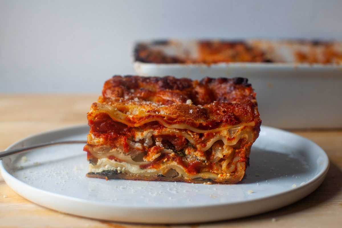 perfect vegetable lasagna