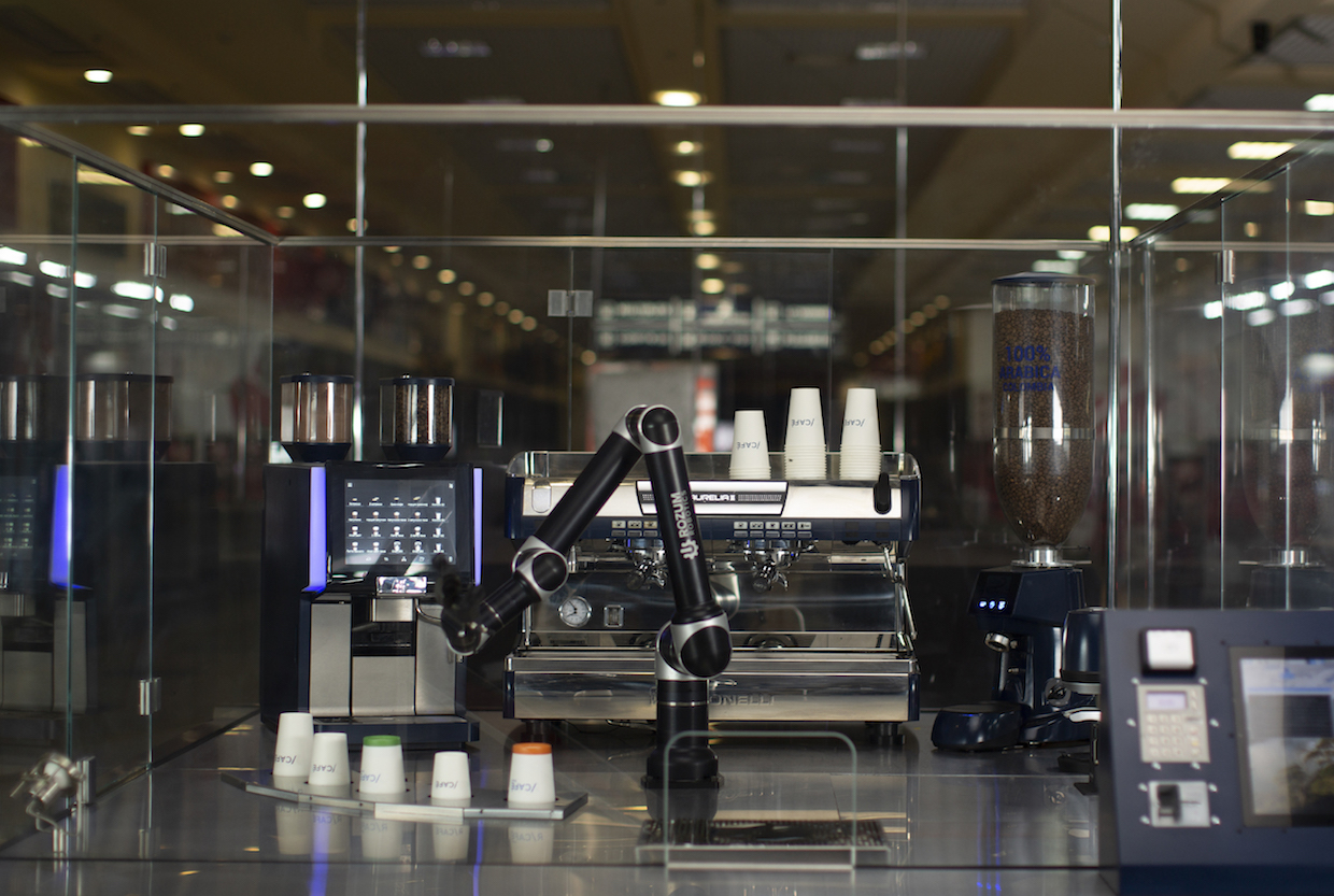 The Rozum Cafe Offers a Customizable Robotic Espresso Setup