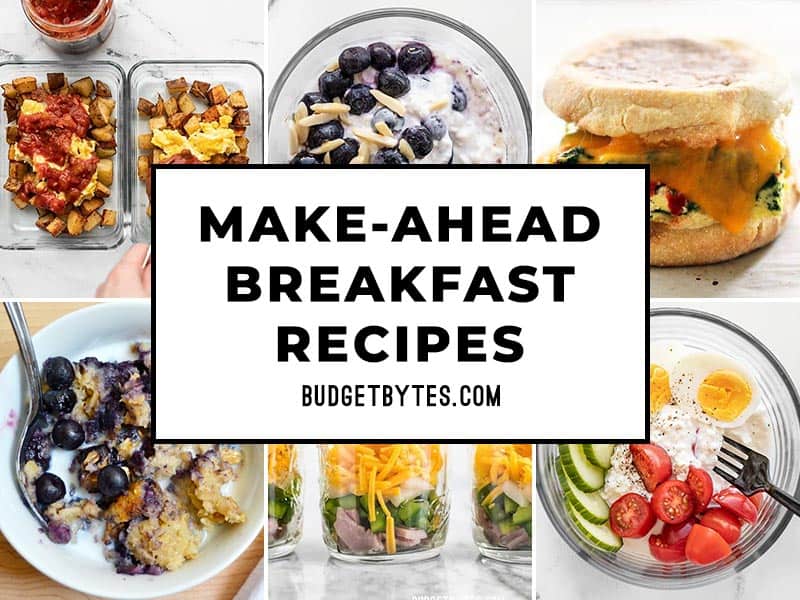 Make-Ahead Breakfast Recipes
