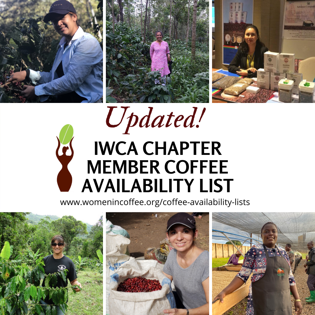 New IWCA Green Coffee List Highlights Women Producers