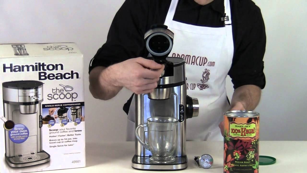 Hamilton Beach Coffee Maker “The Scoop” Exclusive Review