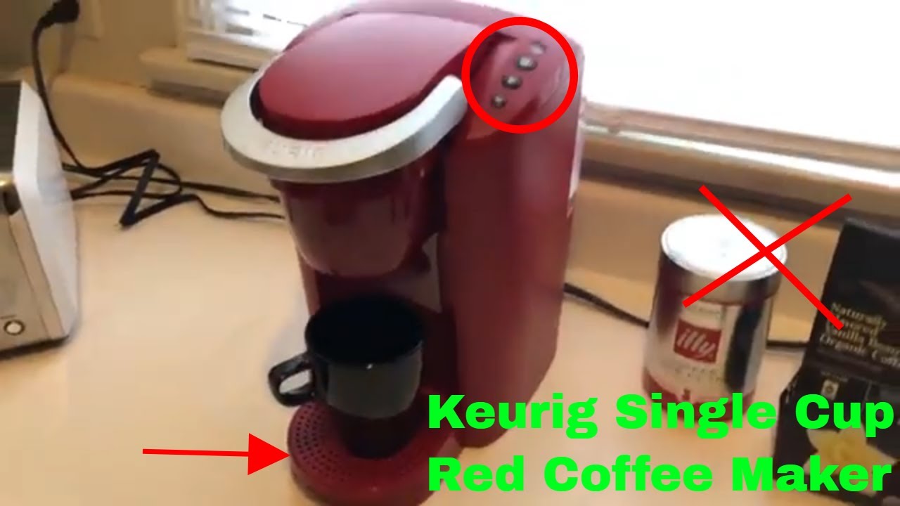 ✅  How To Use Keurig Single Cup Red Coffee Maker Review